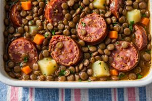 Read more about the article Sopa de Lentilha com Calabresa (Rica em Proteínas)