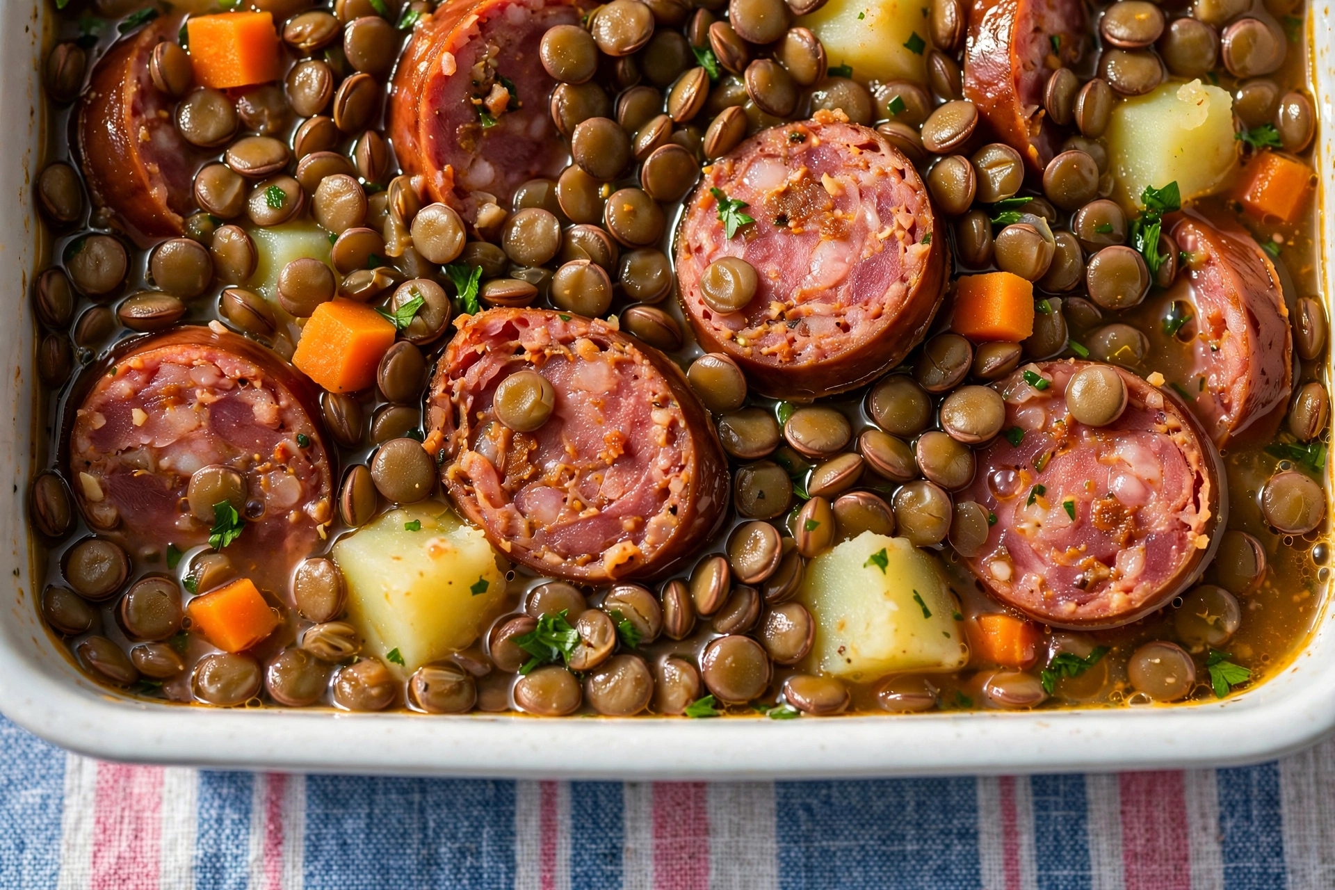 Read more about the article Sopa de Lentilha com Calabresa (Rica em Proteínas)