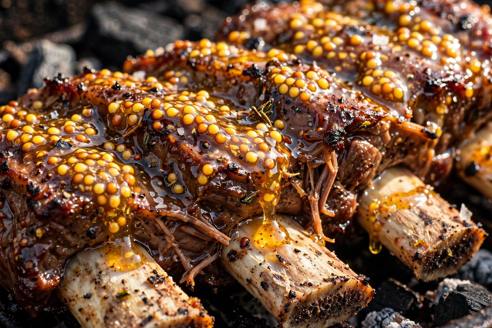 Read more about the article Costela Bovina na Brasa com Mostarda e Mel