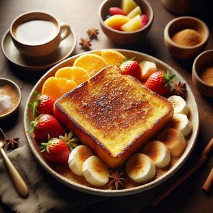 Torradas douradas cobertas com açúcar e canela, crocantes e brilhantes.