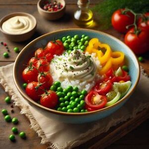 Read more about the article Arroz Cremoso com Hellmann’s e Legumes