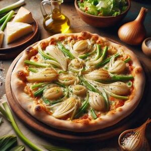 Read more about the article Pizza de Palmito com Alho-Poró